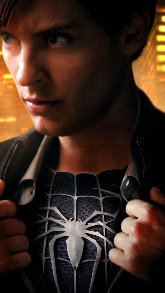 Handy-Wallpaper Filme, Spider Man, Spider Man 3, Peter Parker, Tobey Maguire kostenlos herunterladen.
