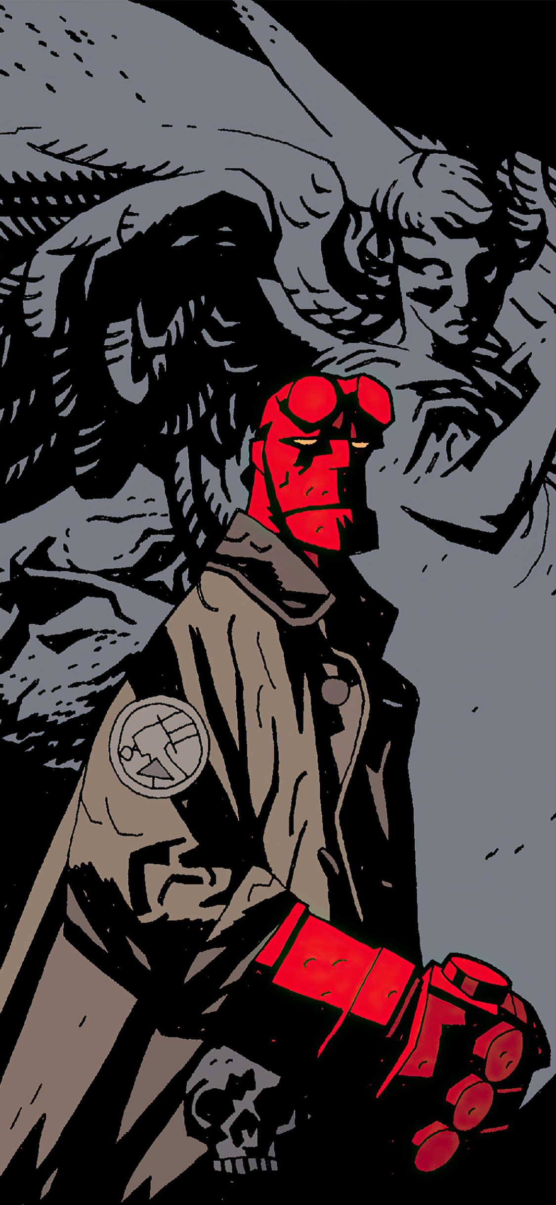 Téléchargez des papiers peints mobile Bande Dessinées, Hellboy gratuitement.