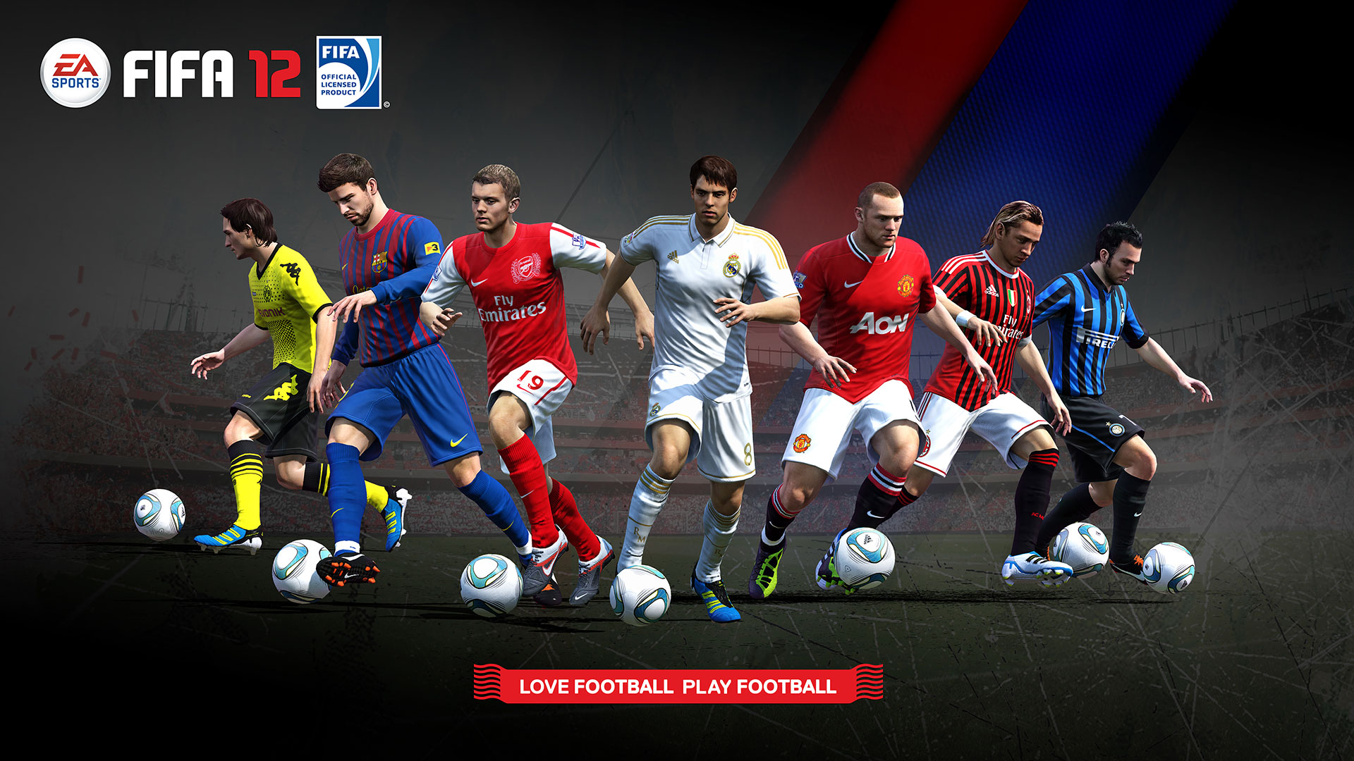 Laden Sie Fifa 12 HD-Desktop-Hintergründe herunter