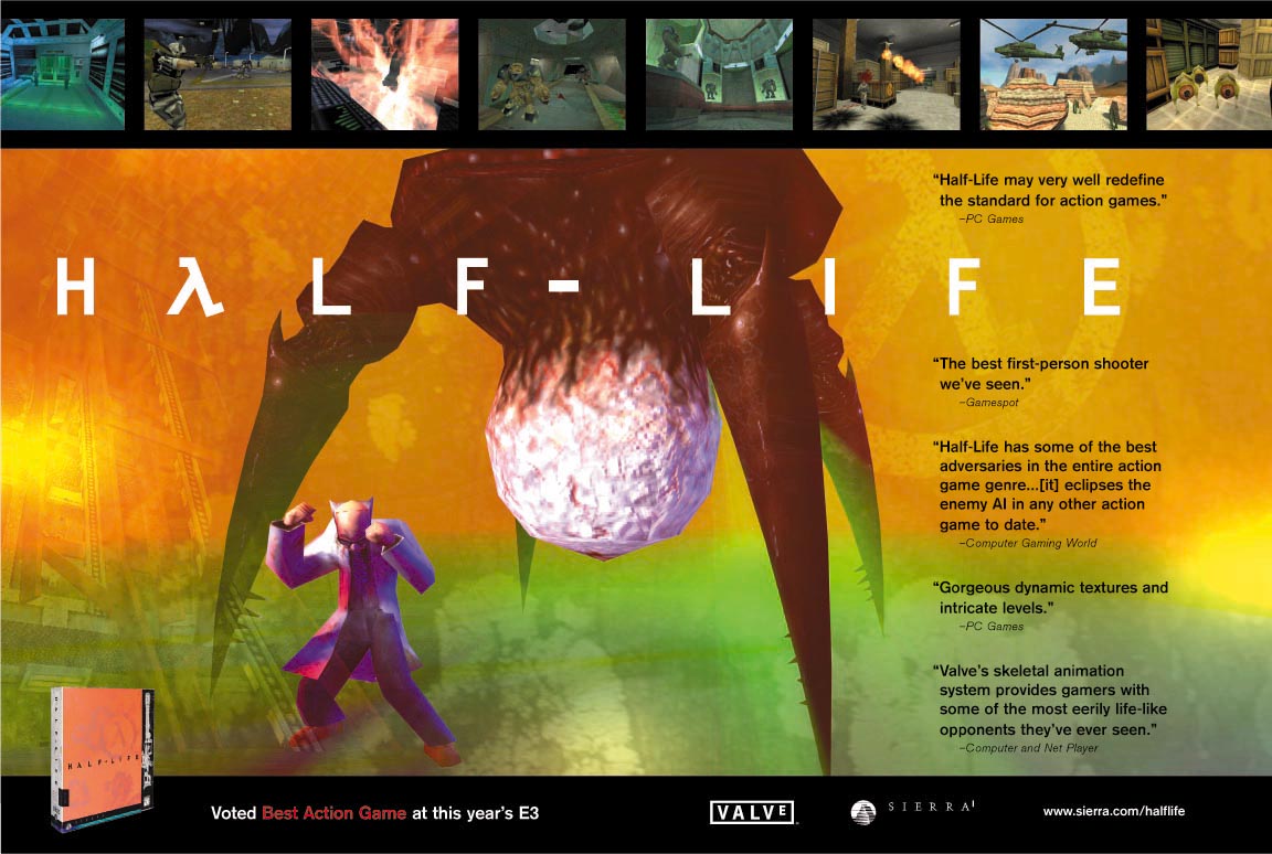 Téléchargez des papiers peints mobile Half Life, Jeux Vidéo gratuitement.