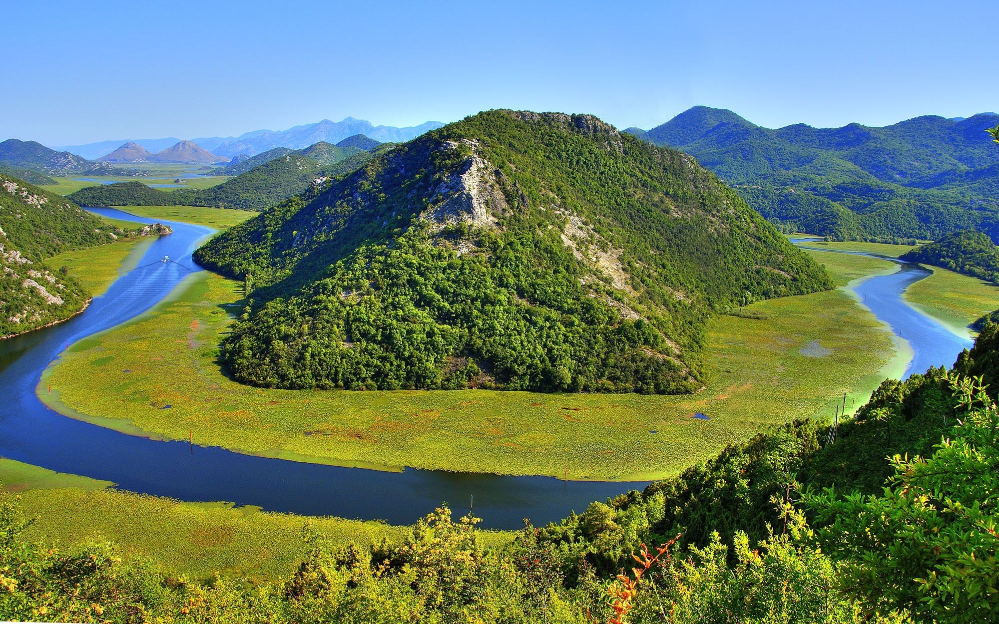 154639 baixar imagens lago, natureza, montenegro, skadar, skadarsky, rio crnojevicha, rio tsrnojevic - papéis de parede e protetores de tela gratuitamente