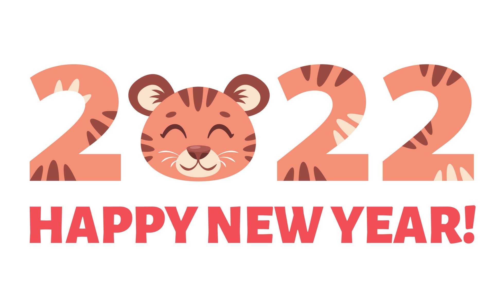 Baixar papel de parede para celular de Ano Novo Chinês, Feriados, Feliz Ano Novo, Ano Do Tigre gratuito.