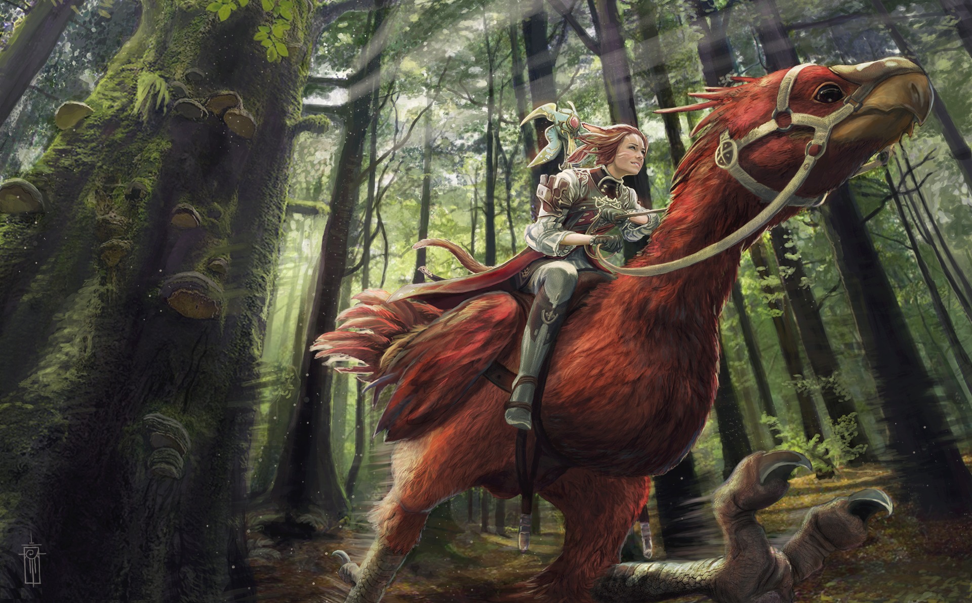 Free download wallpaper Final Fantasy, Forest, Tree, Video Game, Final Fantasy Xiv on your PC desktop