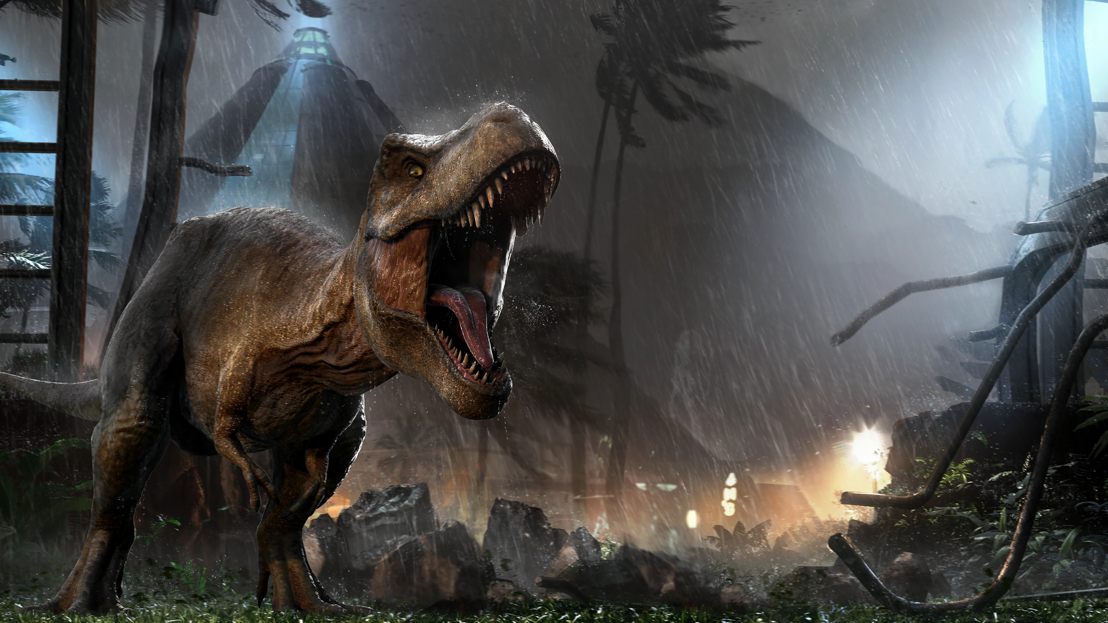Die besten Jurassic World Evolution-Hintergründe für den Telefonbildschirm