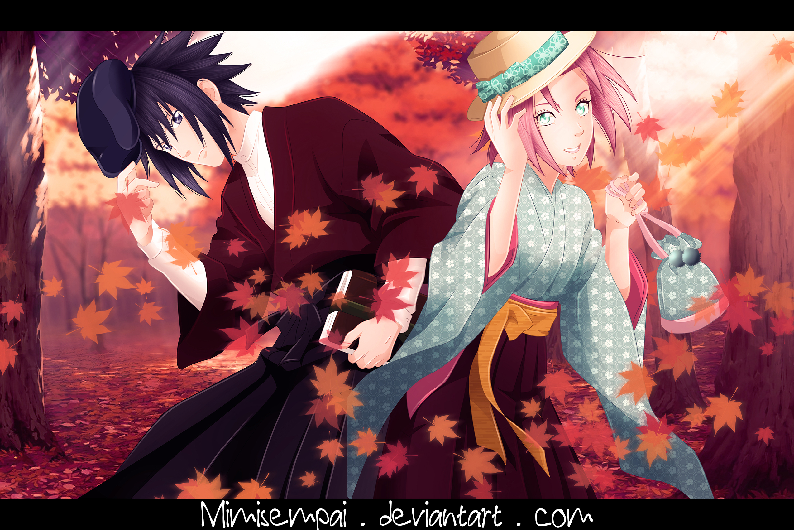 Baixe gratuitamente a imagem Anime, Naruto, Sasuke Uchiha, Sakura Haruno na área de trabalho do seu PC