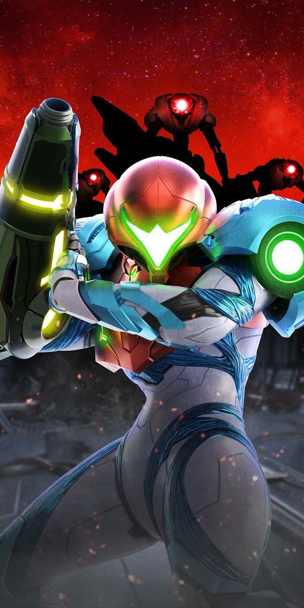 Samus At Computer Desktop wallpaper: Metroid Dread, Samus Aran, Video Game 4K free ...