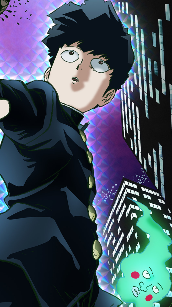 Download mobile wallpaper Anime, Arataka Reigen, Shigeo Kageyama, Mob Psycho 100 for free.