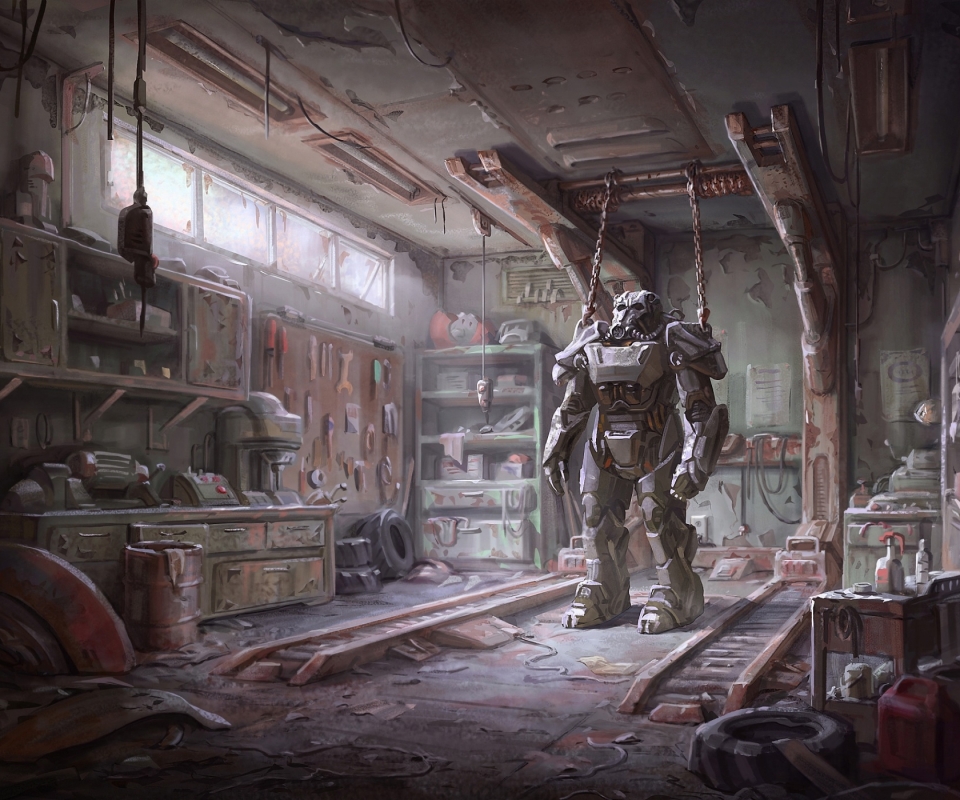 Скачати мобільні шпалери Fallout, Відеогра, Fallout 4 безкоштовно.