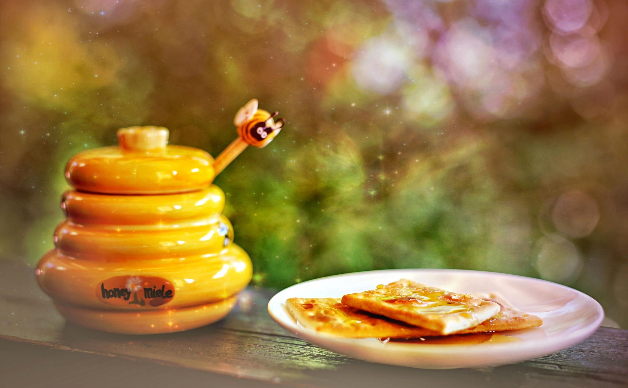 Handy-Wallpaper Honig, Nahrungsmittel kostenlos herunterladen.
