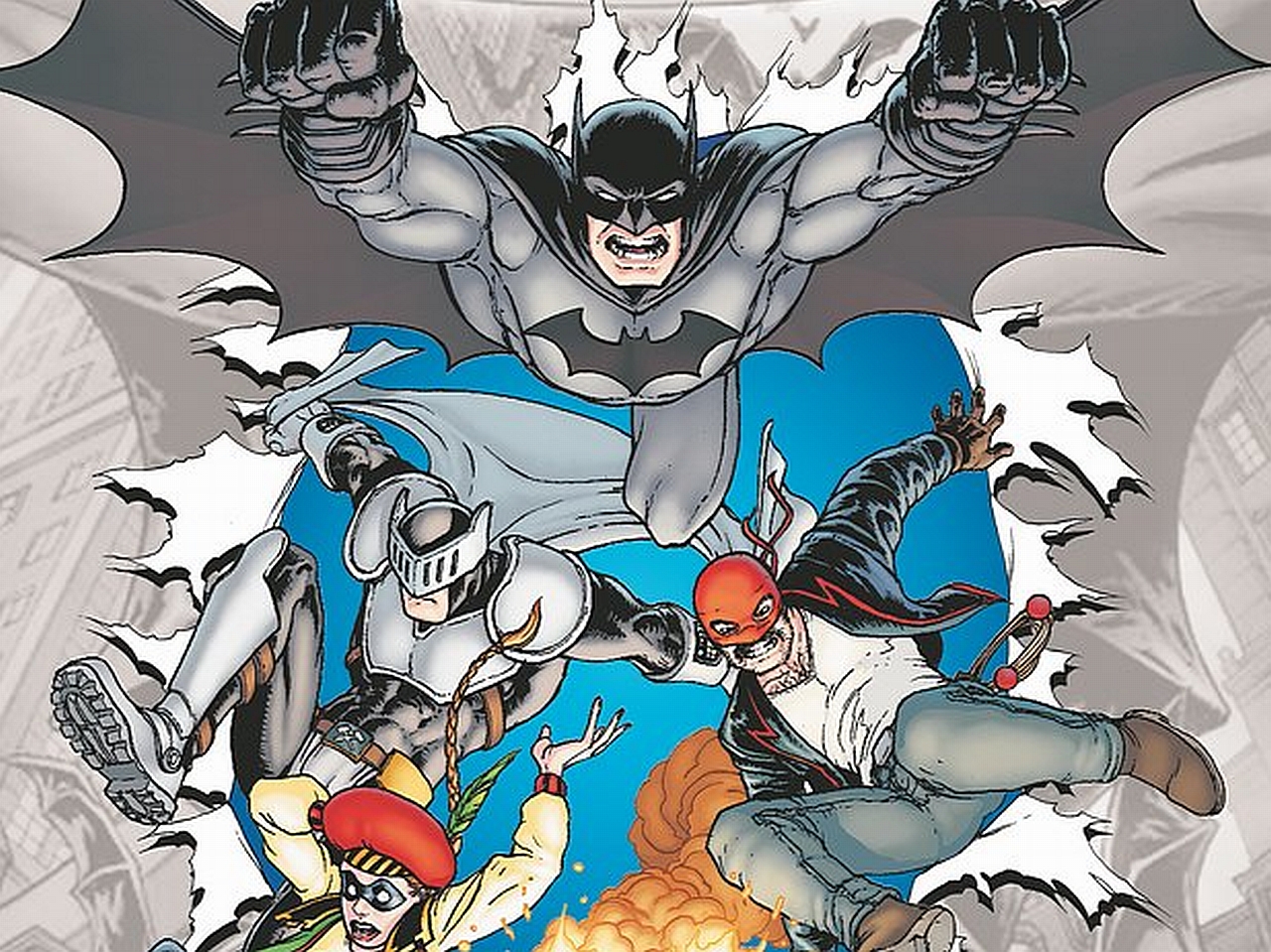 Завантажити шпалери Batman Incorporated на телефон безкоштовно
