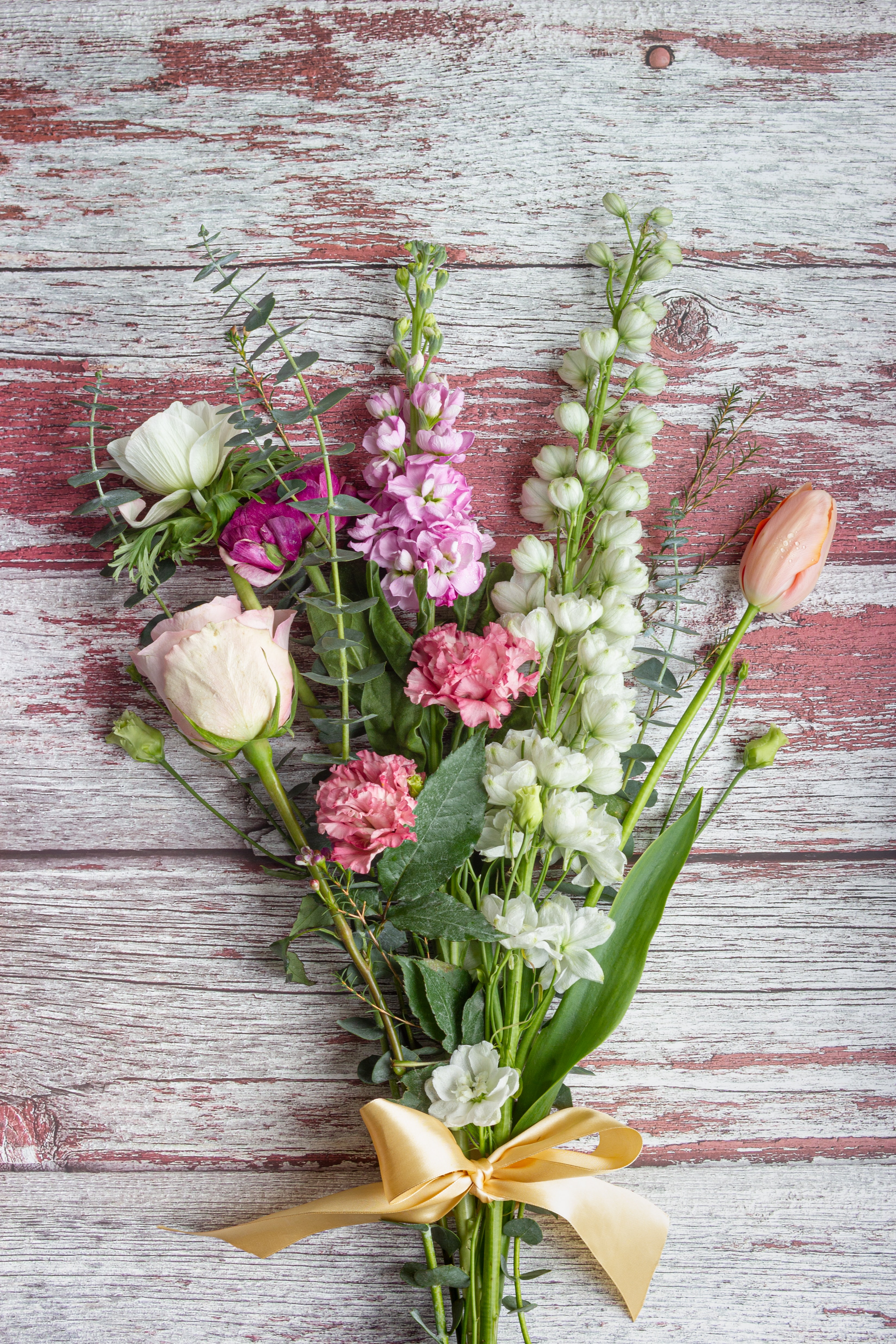 Laden Sie das Strauß, Band, Bouquet, Blumen-Bild kostenlos auf Ihren PC-Desktop herunter