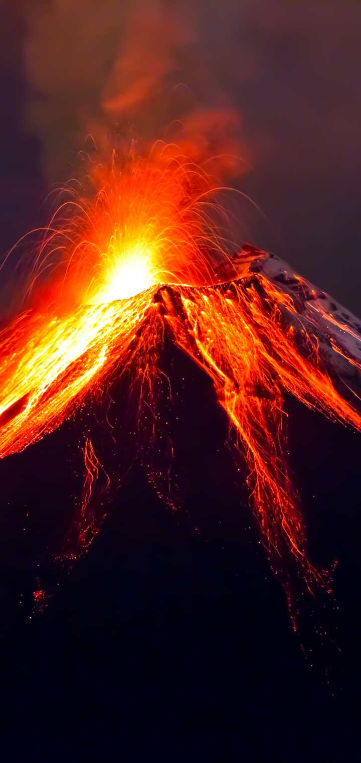 Download mobile wallpaper Nature, Earth, Volcano, Lava, Volcanoes for free.
