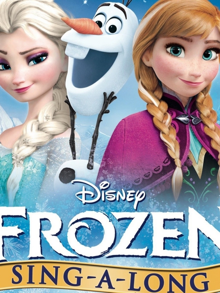Descarga gratuita de fondo de pantalla para móvil de Películas, Frozen: El Reino Del Hielo, Congelado (Película), Ana (Congelada), Elsa (Congelada), Olaf (Congelado).