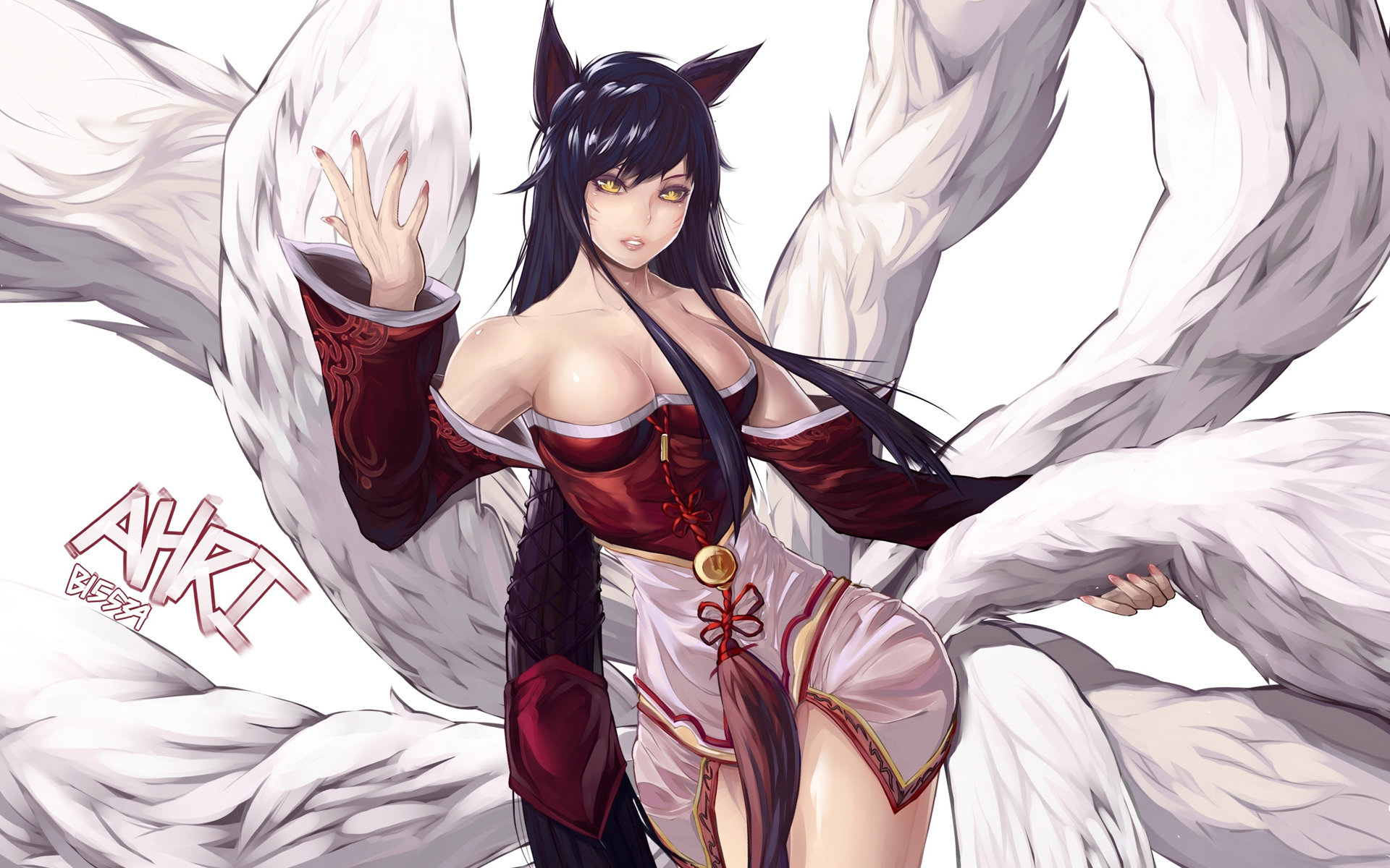 Descarga gratuita de fondo de pantalla para móvil de League Of Legends, Videojuego, Ahri (Liga De Leyendas).