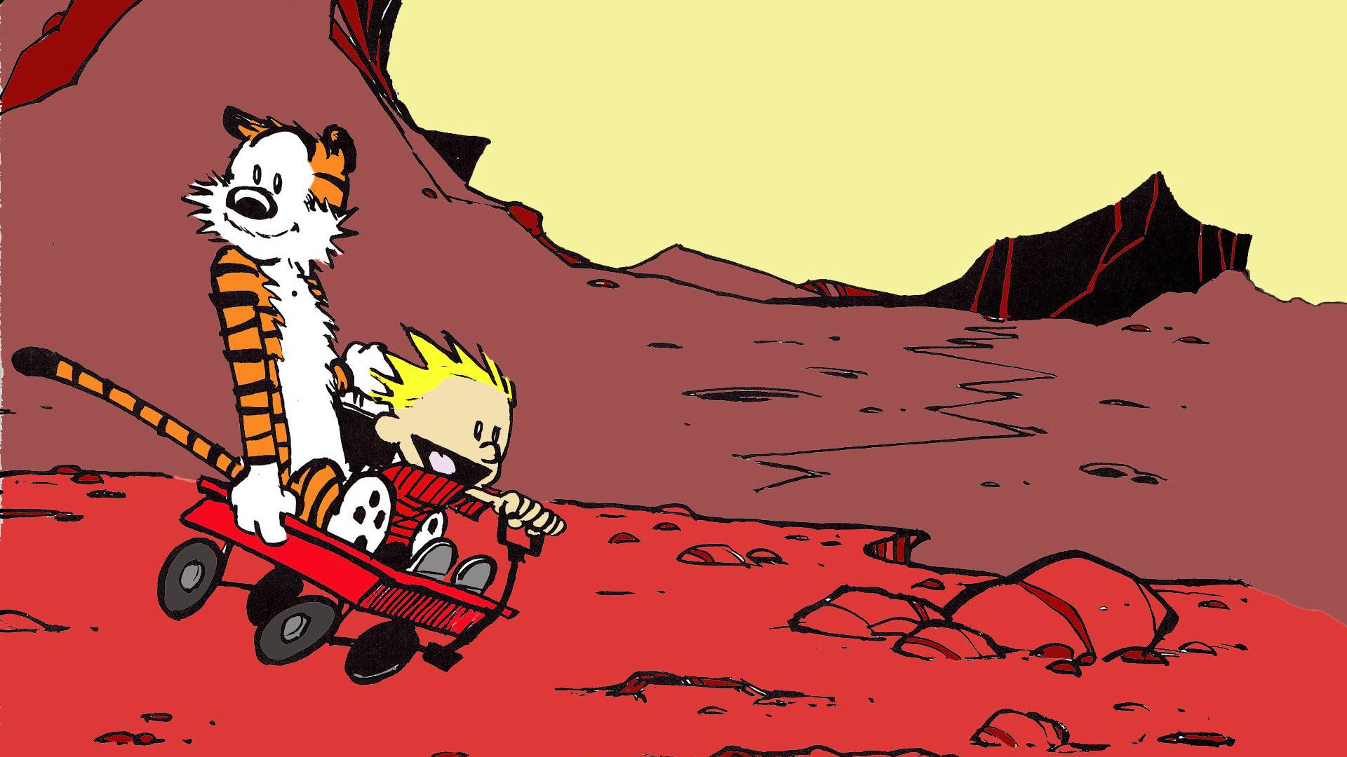 Baixar papel de parede para celular de História Em Quadrinhos, Calvino (Calvino E Hobbes), Calvin E Hobbes, Hobbes (Calvino E Hobbes) gratuito.