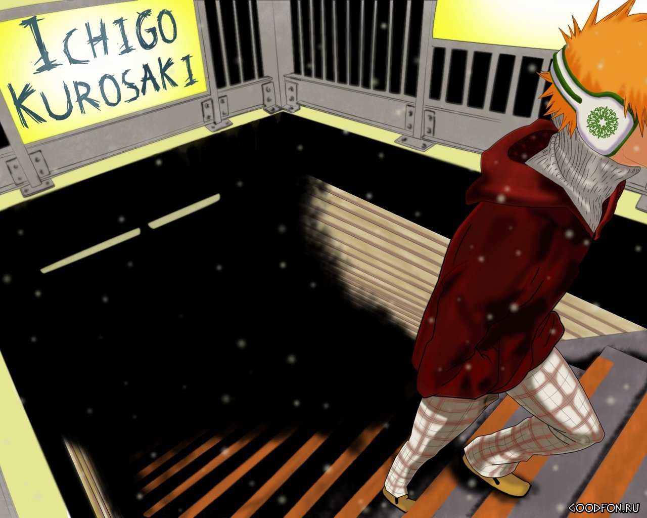 Handy-Wallpaper Bleach, Animes, Ichigo Kurosaki kostenlos herunterladen.