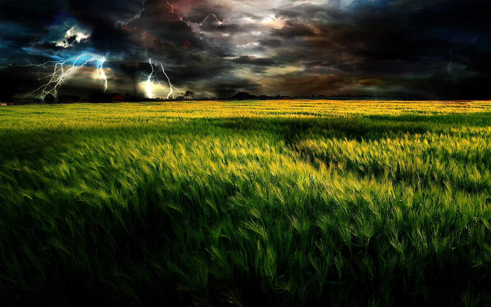 Download mobile wallpaper Earth, Field for free.