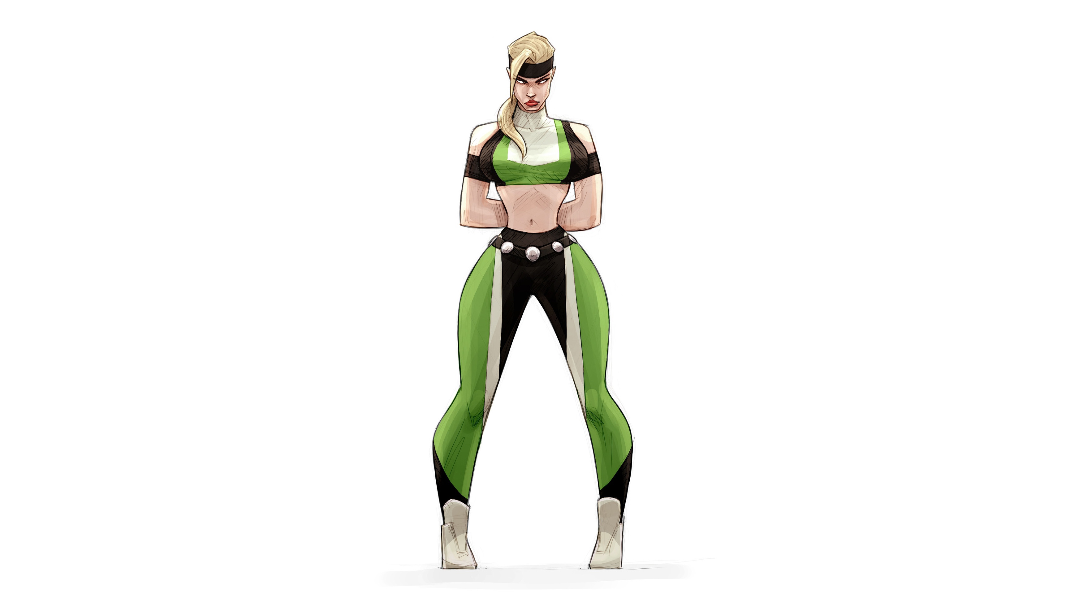 video game, mortal kombat, sonya blade