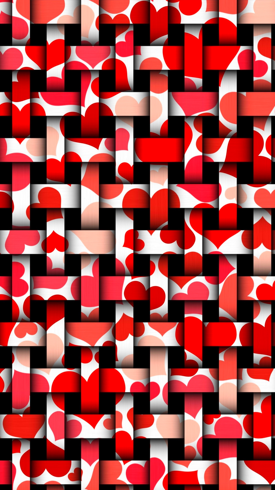 Download mobile wallpaper Abstract, Pattern, Heart for free.