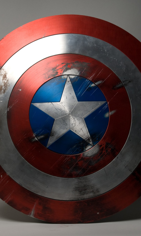 Handy-Wallpaper Captain America, Schild, Comics kostenlos herunterladen.