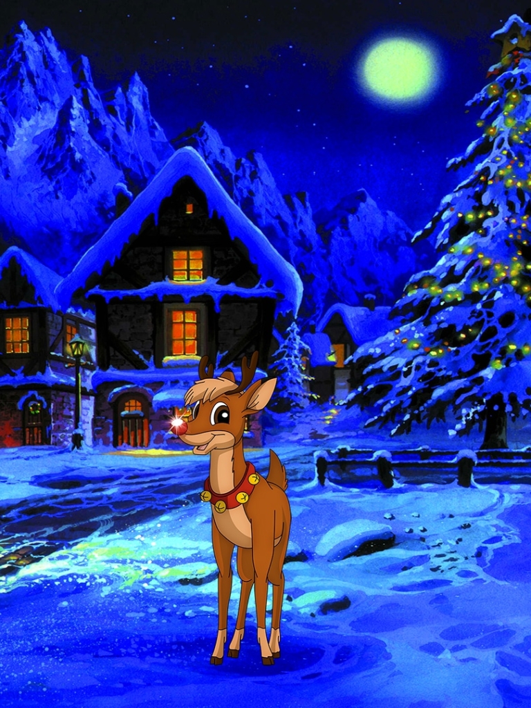 Download mobile wallpaper Movie, Rudolph The Red Nosed Reindeer: The Movie for free.