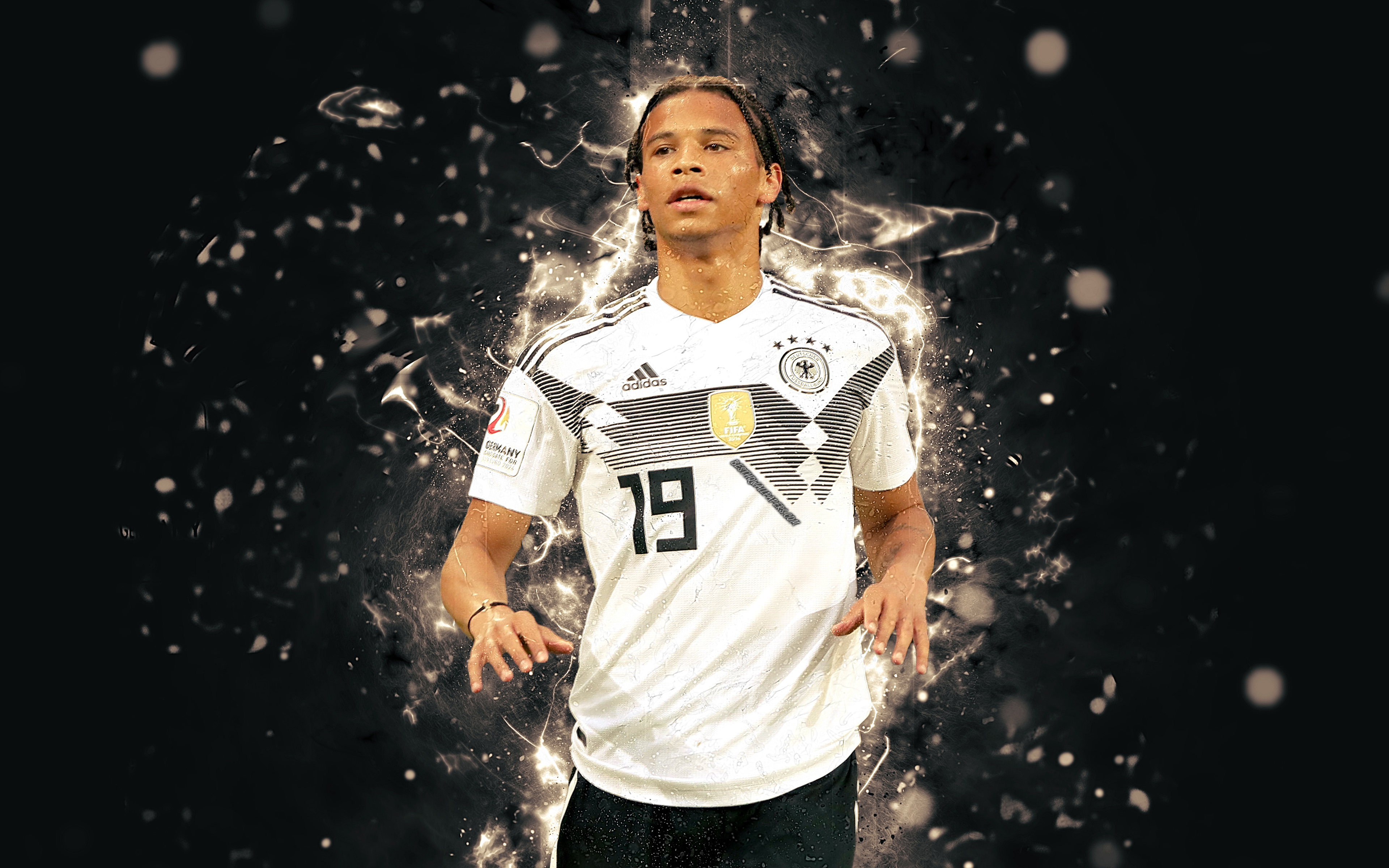 Download mobile wallpaper Sports, Footballer, German, Soccer, Leroy Sané for free.