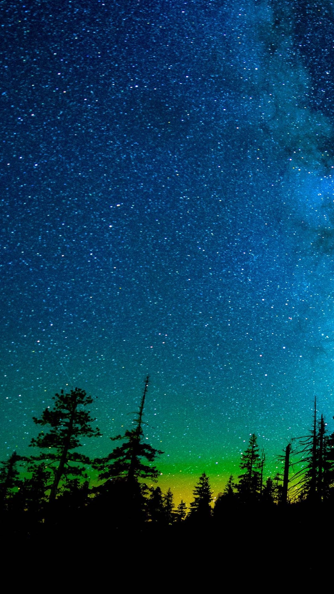 Download mobile wallpaper Sky, Stars, Night, Earth for free.