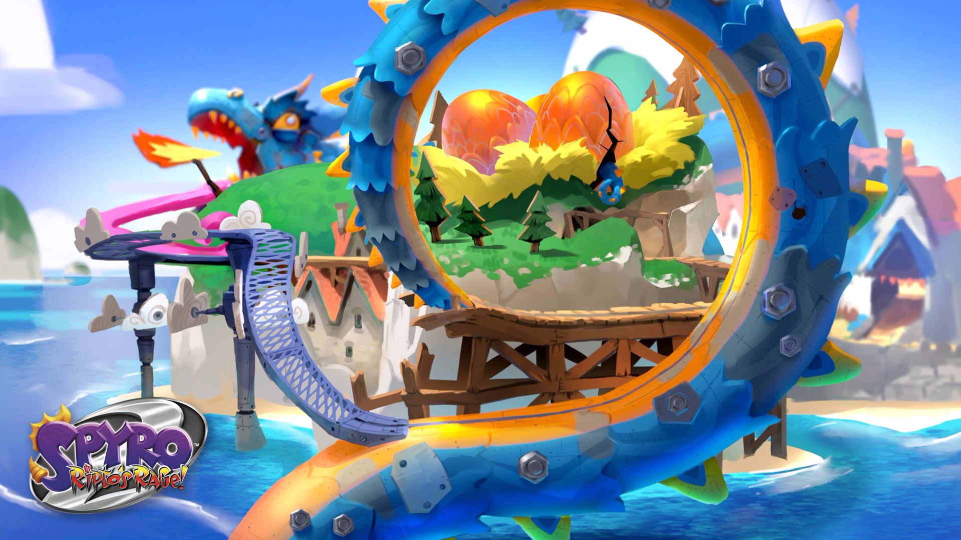 Laden Sie das Computerspiele, Spyro Reignited Trilogy-Bild kostenlos auf Ihren PC-Desktop herunter