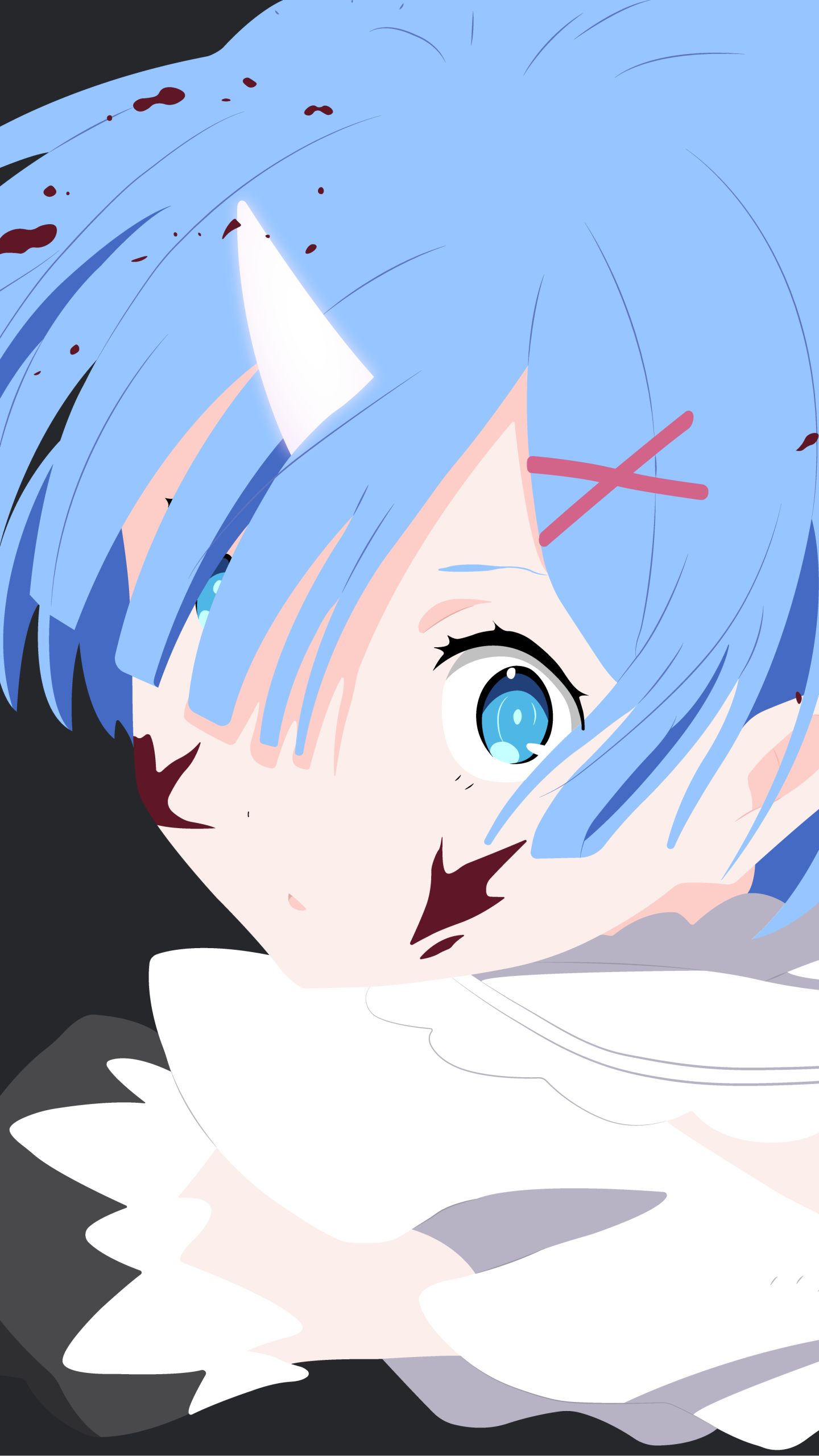 Baixar papel de parede para celular de Anime, Olhos Azuis, Cabelo Azul, Re:zero Começando A Vida Em Outro Mundo, Rem (Re:zero) gratuito.