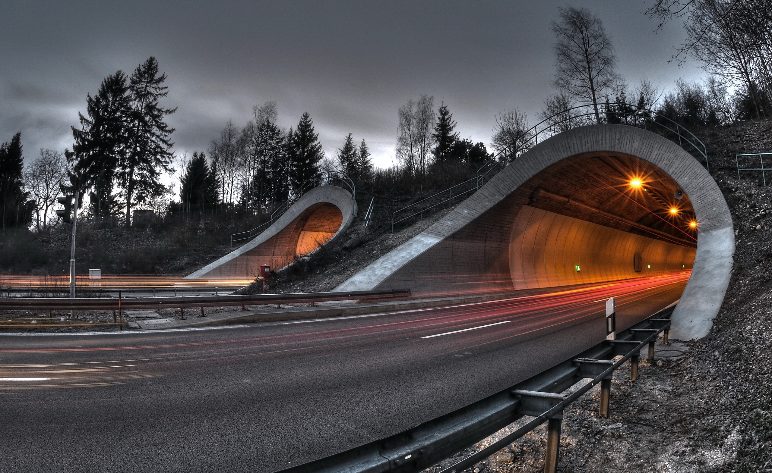 Handy-Wallpaper Tunnel, Menschengemacht kostenlos herunterladen.