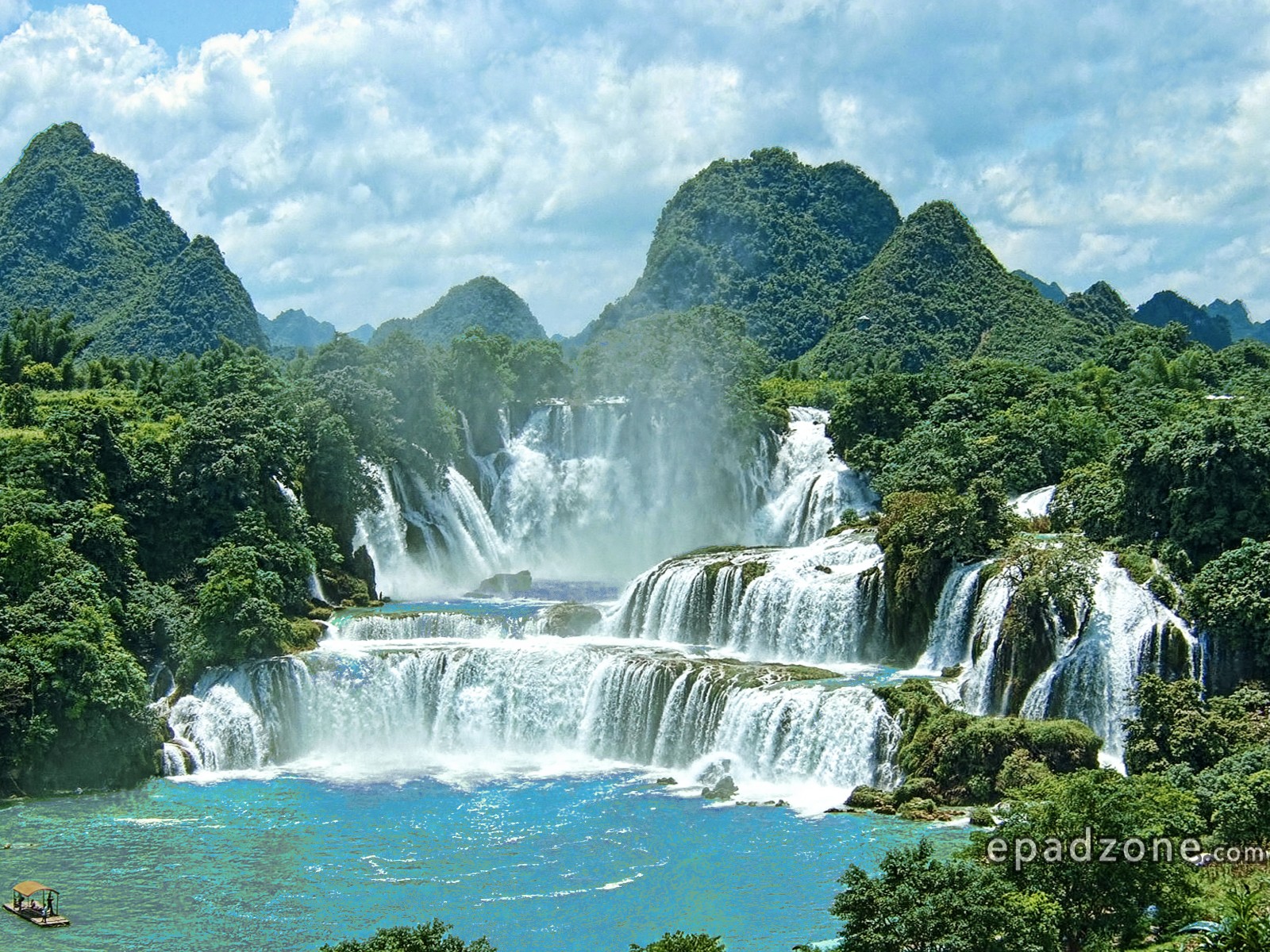 Free download wallpaper Waterfall, Earth, River on your PC desktop