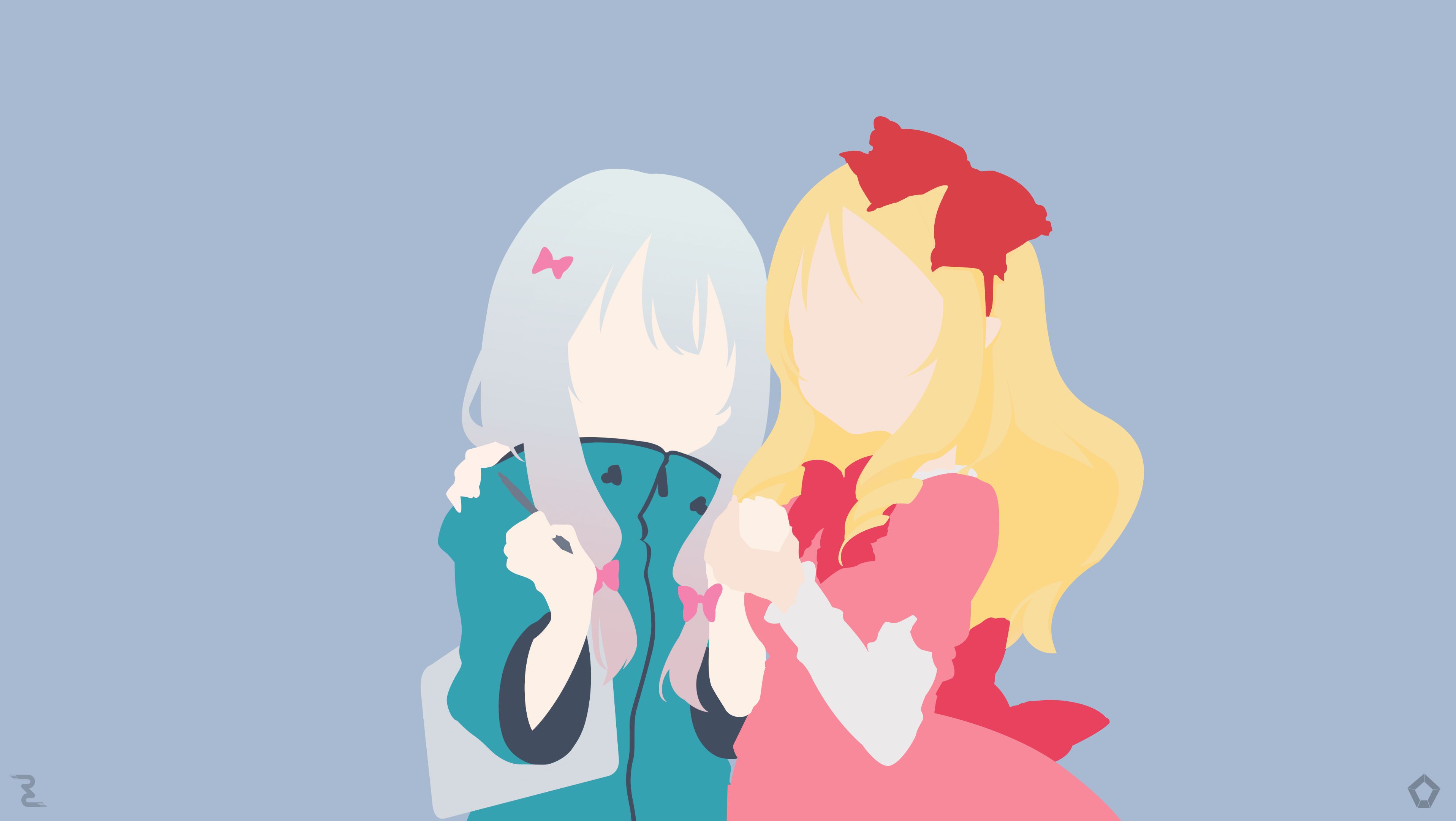 Handy-Wallpaper Animes, Eromanga Sensei, Sagiri Izumi, Elf Yamada kostenlos herunterladen.