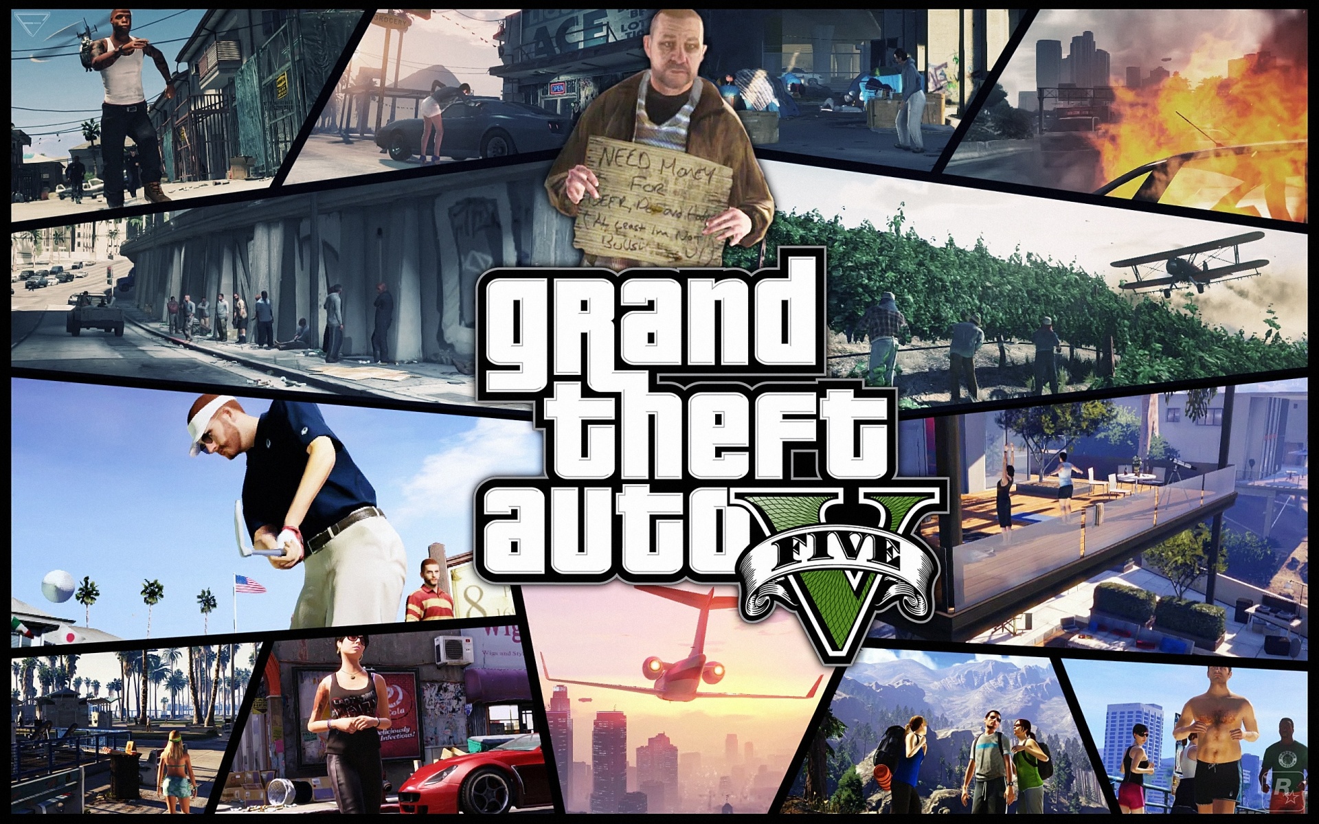 Téléchargez des papiers peints mobile Grand Theft Auto V, Grand Theft Auto, Jeux Vidéo gratuitement.