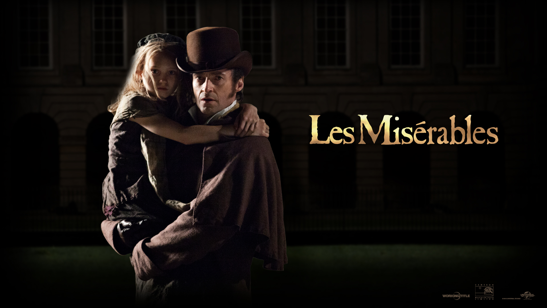 565311 Hintergrundbild herunterladen filme, les misérables (2012), hugh jackman, isabelle allen, les misérables - Bildschirmschoner und Bilder kostenlos