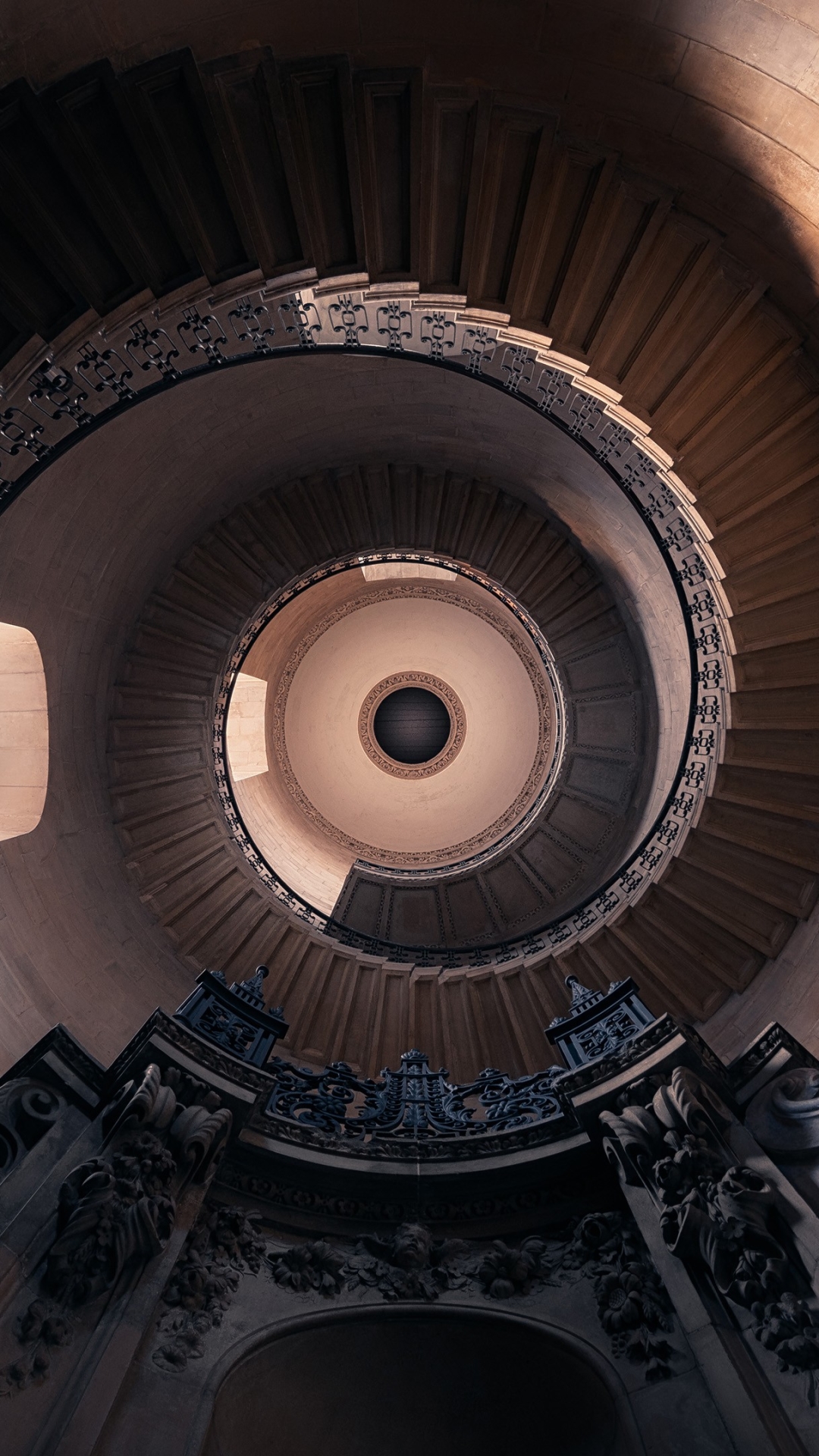 stairs, man made, spiral staircase, st paul's cathedral