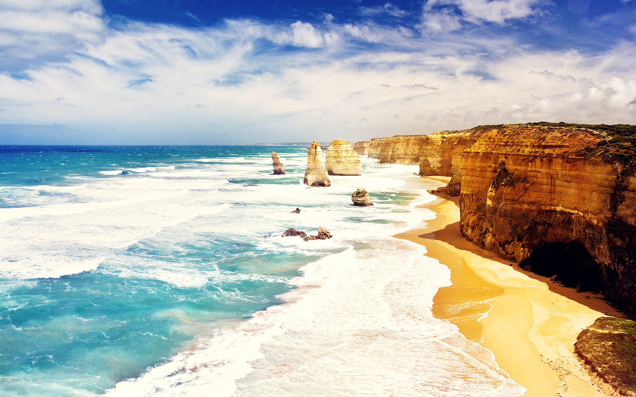 Download mobile wallpaper Earth, The Twelve Apostles for free.