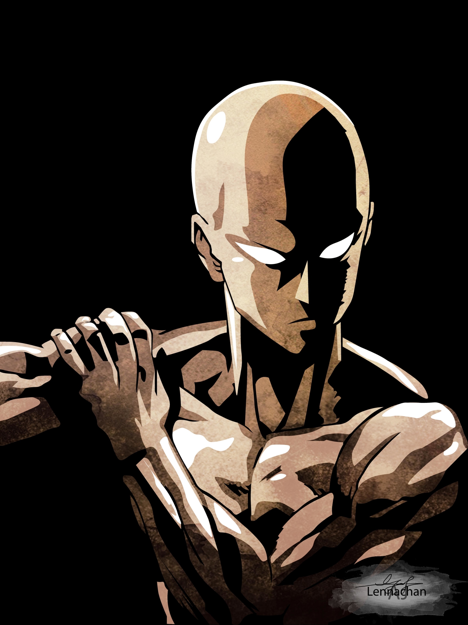 Download mobile wallpaper Anime, Saitama (One Punch Man), One Punch Man for free.