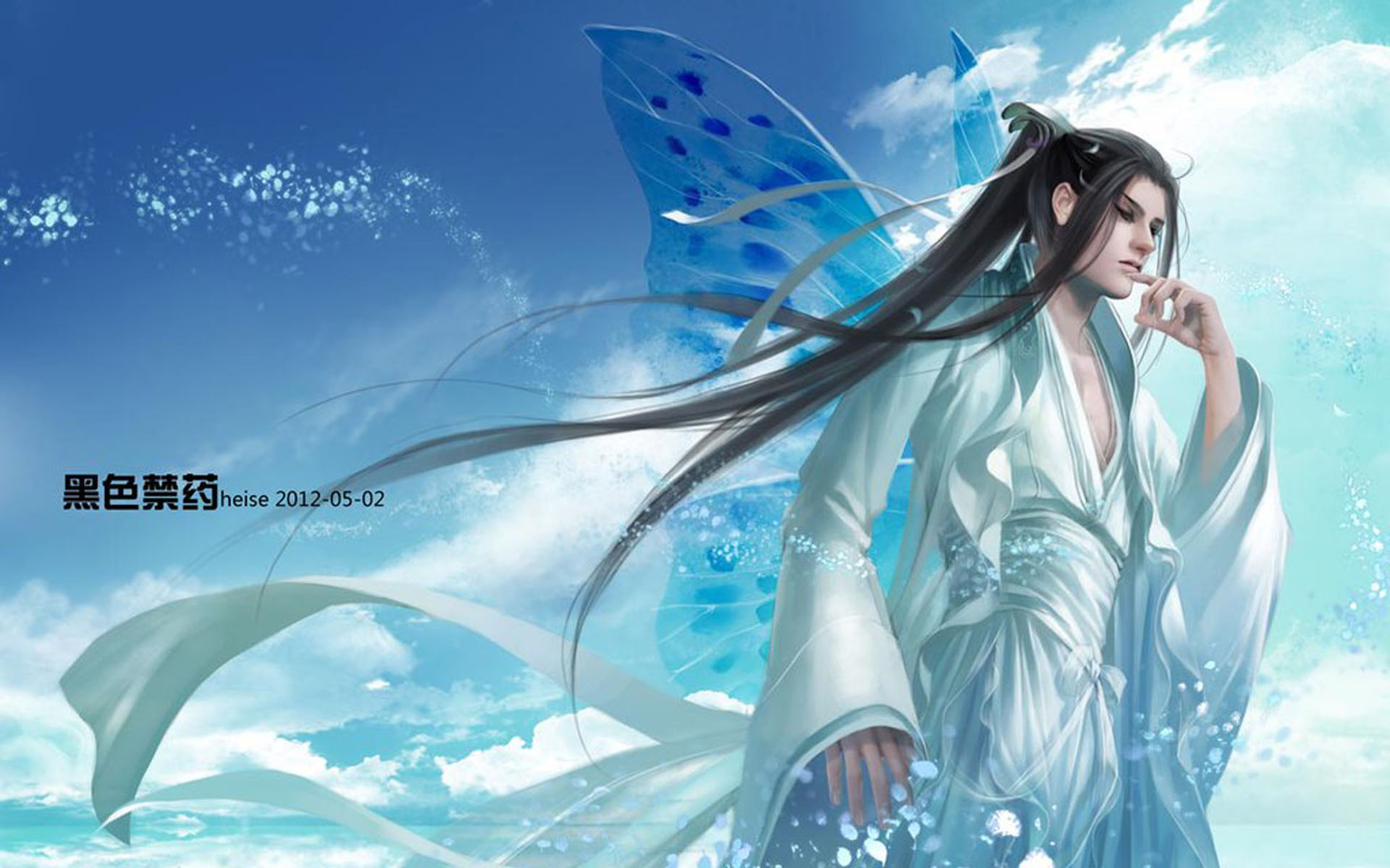 Free download wallpaper Fantasy, Men, Butterfly, Wings, Fairy on your PC desktop