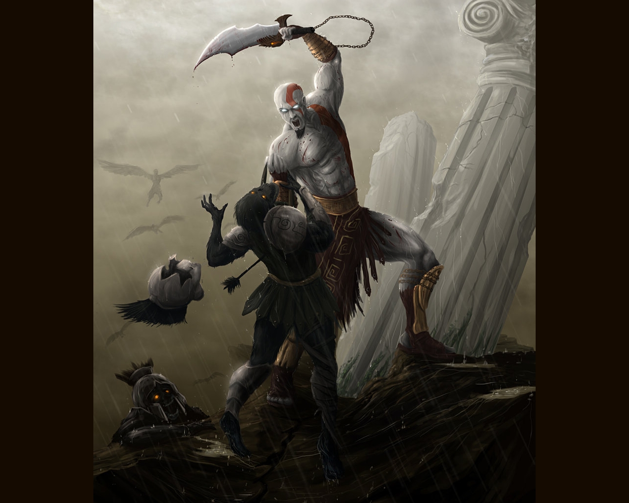 Download mobile wallpaper God Of War, Video Game for free.