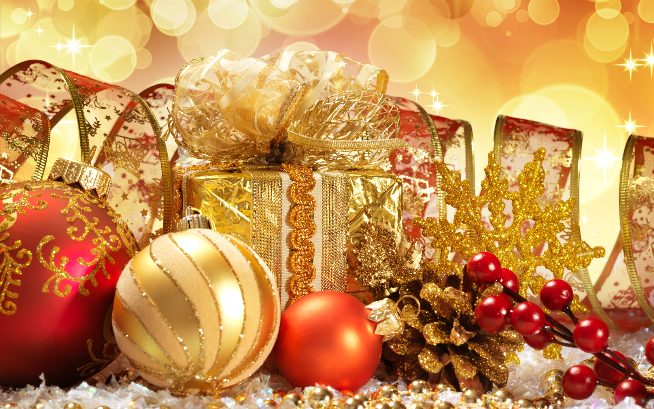 Free download wallpaper Christmas, Holiday, Gift, Christmas Ornaments on your PC desktop
