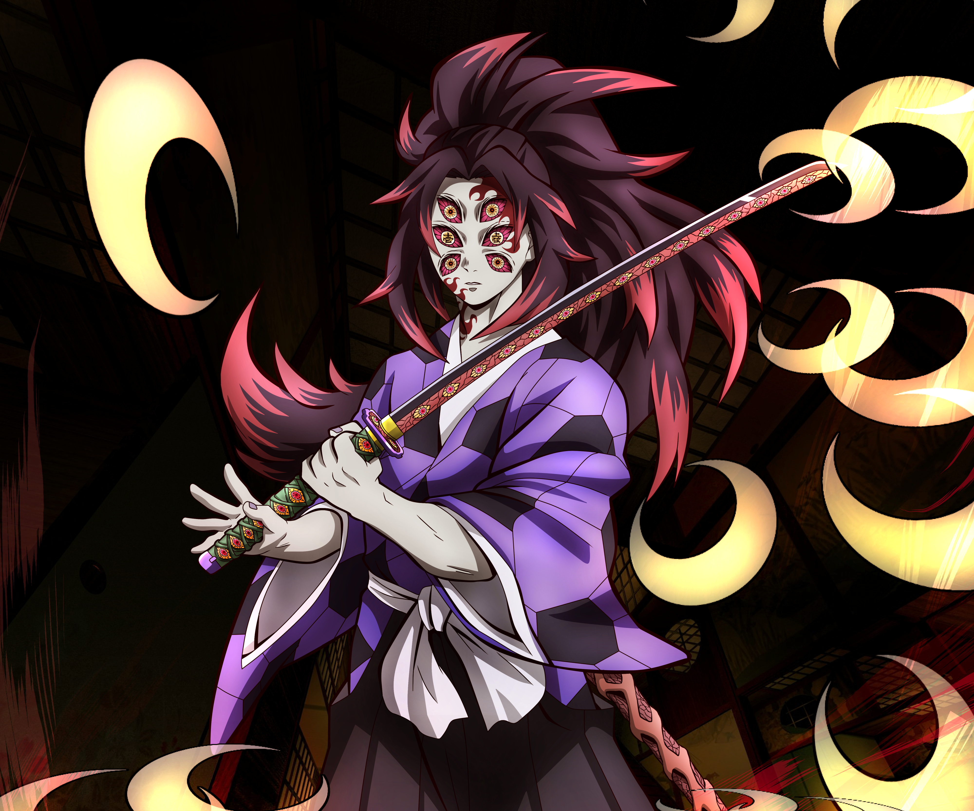 Baixe gratuitamente a imagem Anime, Demon Slayer: Kimetsu No Yaiba, Kokushibo (Matador De Demônios) na área de trabalho do seu PC