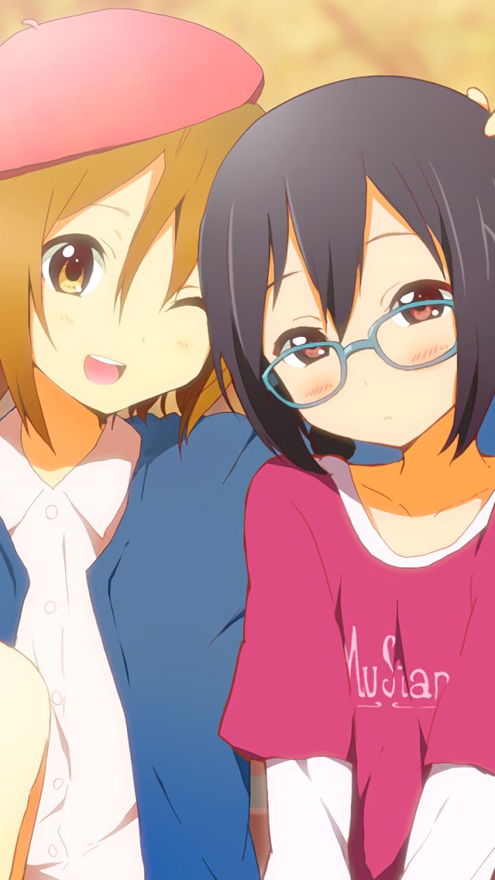 Download mobile wallpaper Anime, K On!, Azusa Nakano, Ritsu Tainaka for free.