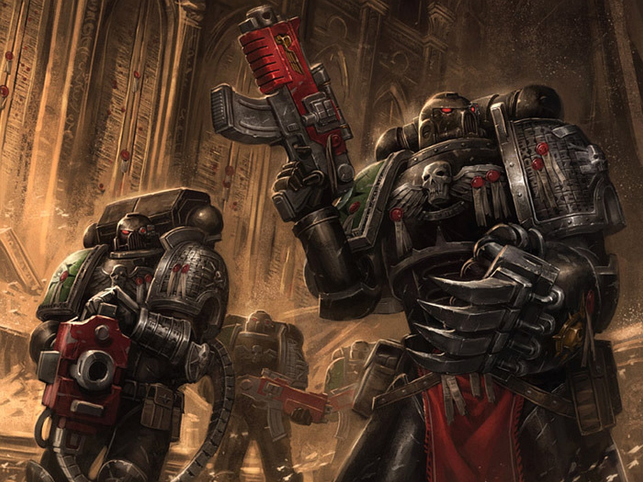 Скачати мобільні шпалери Warhammer 40K, Відеогра безкоштовно.