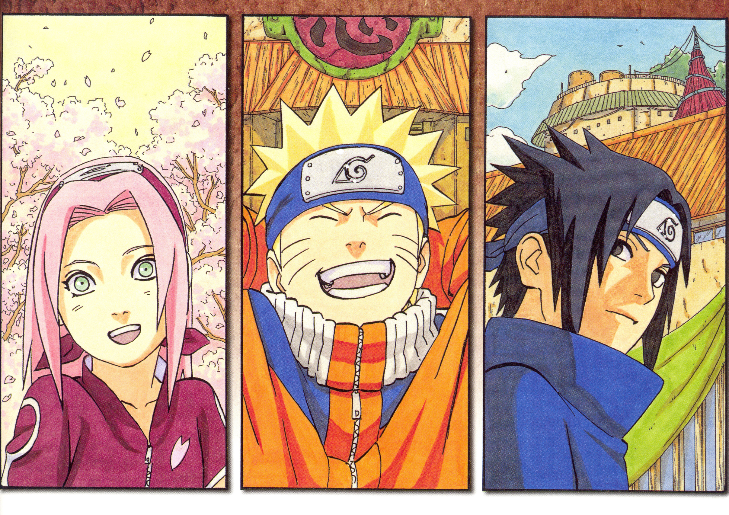 Laden Sie das Naruto, Animes, Sasuke Uchiha, Sakura Haruno, Naruto Uzumaki-Bild kostenlos auf Ihren PC-Desktop herunter