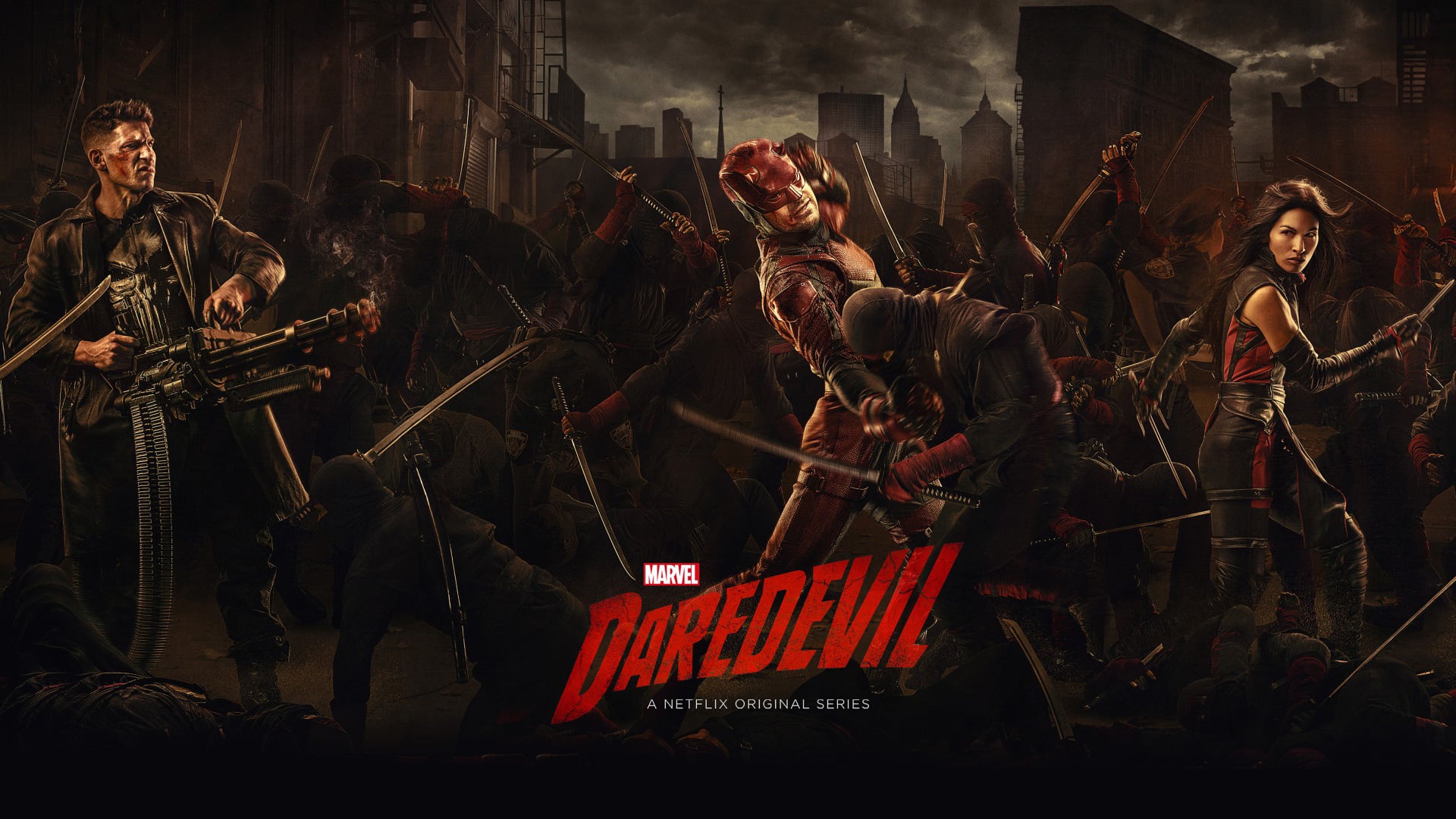 Handy-Wallpaper Fernsehserien, Bestrafer, Elektra (Marvel Comics), Marvel's Daredevil kostenlos herunterladen.