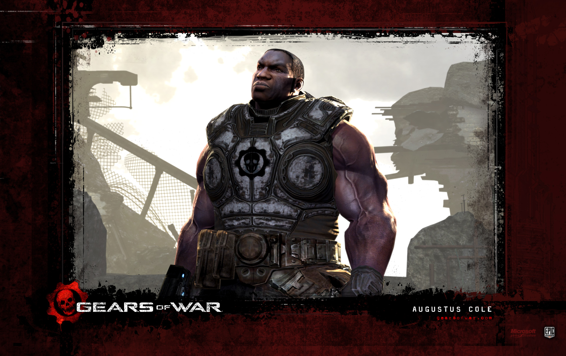 Скачати мобільні шпалери Gears Of War, Відеогра безкоштовно.