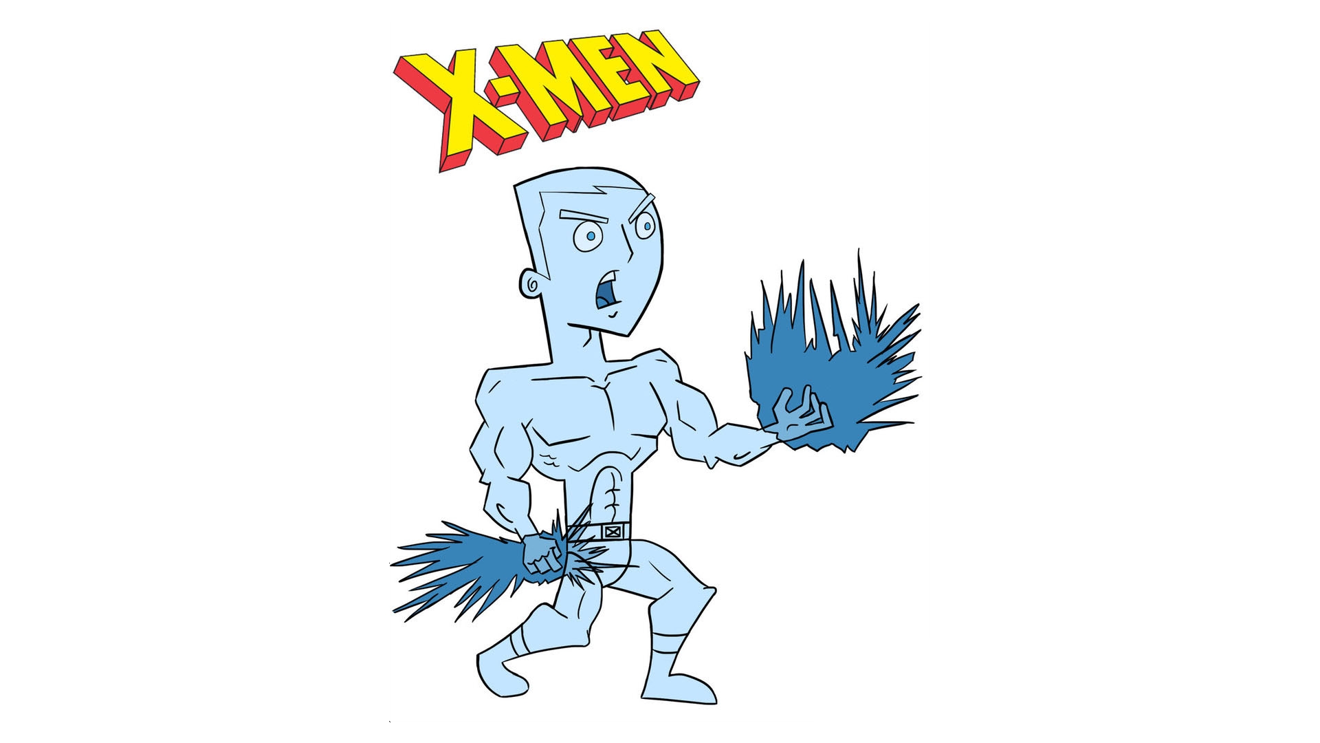 Téléchargez des papiers peints mobile Homme De Glace (Marvel Comics), X Men, Bande Dessinées gratuitement.