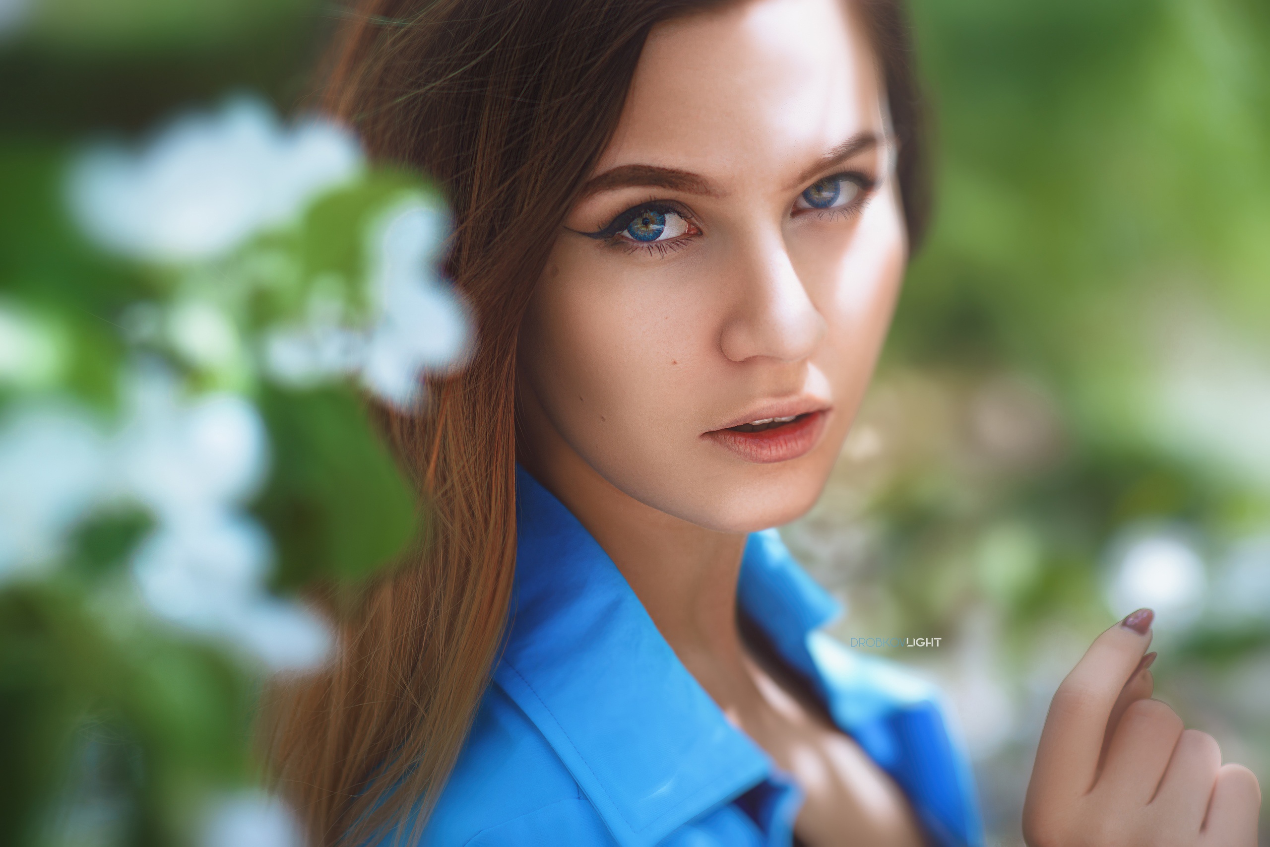 Descarga gratuita de fondo de pantalla para móvil de Retrato, Cara, Modelo, Mujeres, Polina Moskaykina.
