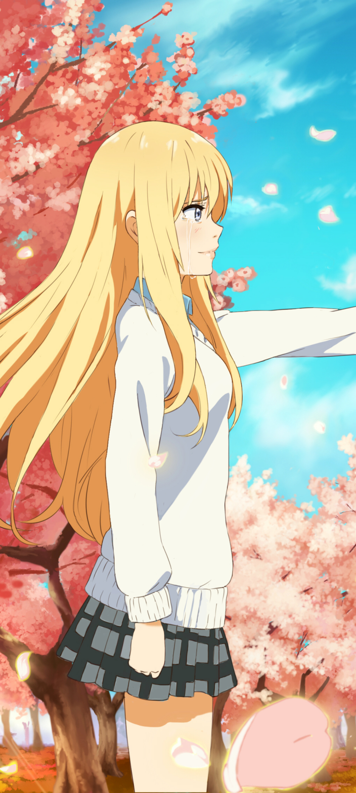 Handy-Wallpaper Animes, Kaori Miyazono, Ihre Lüge Im April kostenlos herunterladen.