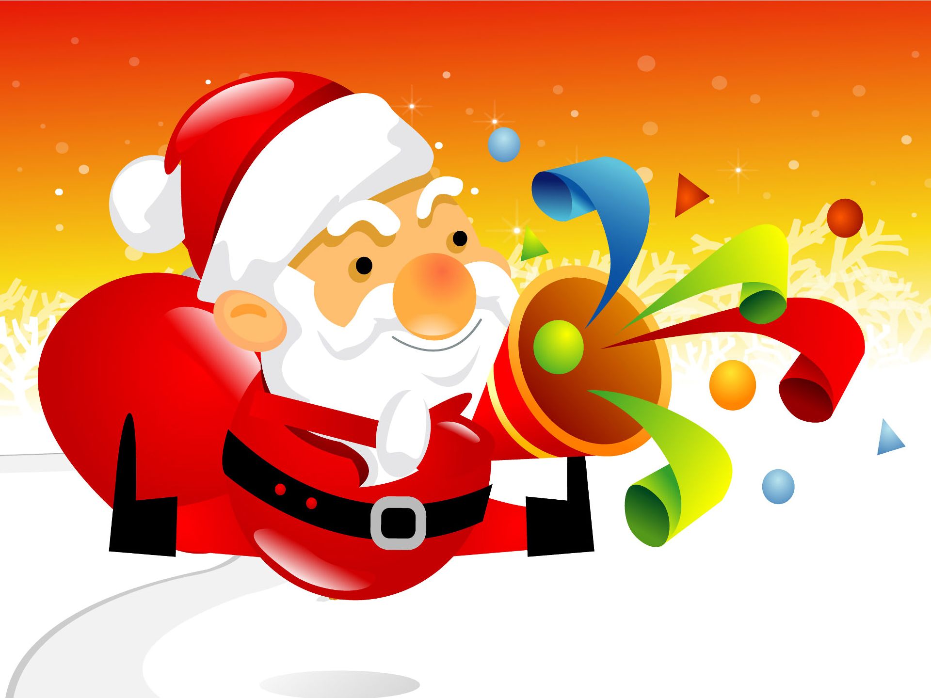 Скачати мобільні шпалери Санта Клаус, Різдво, Свято, Партія безкоштовно.